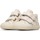 Chaussures Fille Chaussons bébés Naturino Chaussures premiers pas en cuir avec citrons COCOON VL Blanc