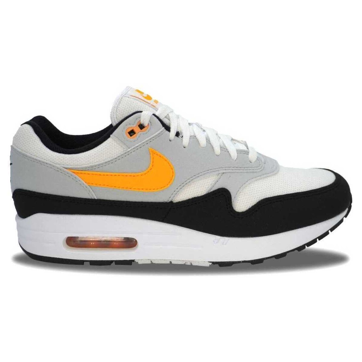 Chaussures Homme Baskets basses Nike Air Max 1 White University Gold Blanc