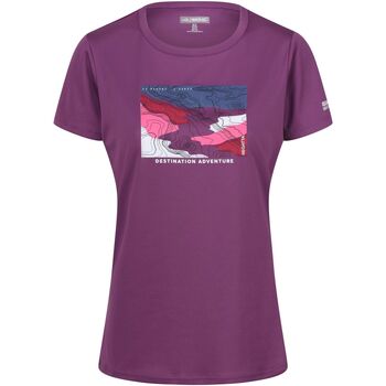 Vêtements Femme T-shirts manches longues Regatta  Violet