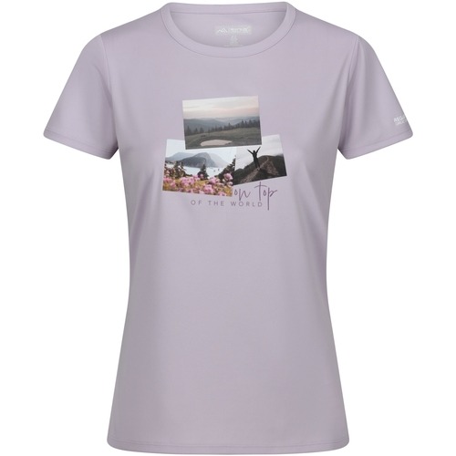 Vêtements Femme T-shirts manches longues Regatta RG9845 Violet