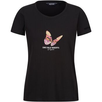 Vêtements Femme T-shirts manches longues Regatta Filandra VIII Noir