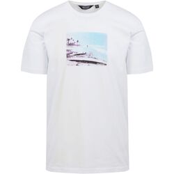 Vêtements Homme T-shirts manches longues Regatta  Blanc