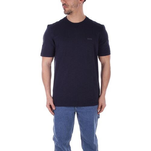 Vêtements Homme T-shirts manches courtes BOSS 50511158 Bleu
