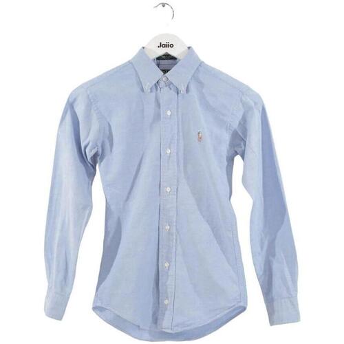 Vêtements Femme Débardeurs / T-shirts sans manche Ralph Lauren Chemise en coton Bleu