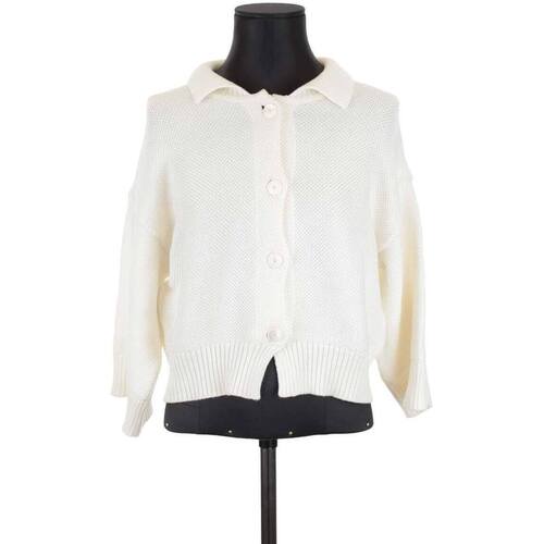 Vêtements Femme Sweats Agnes B Cardigan en coton Blanc