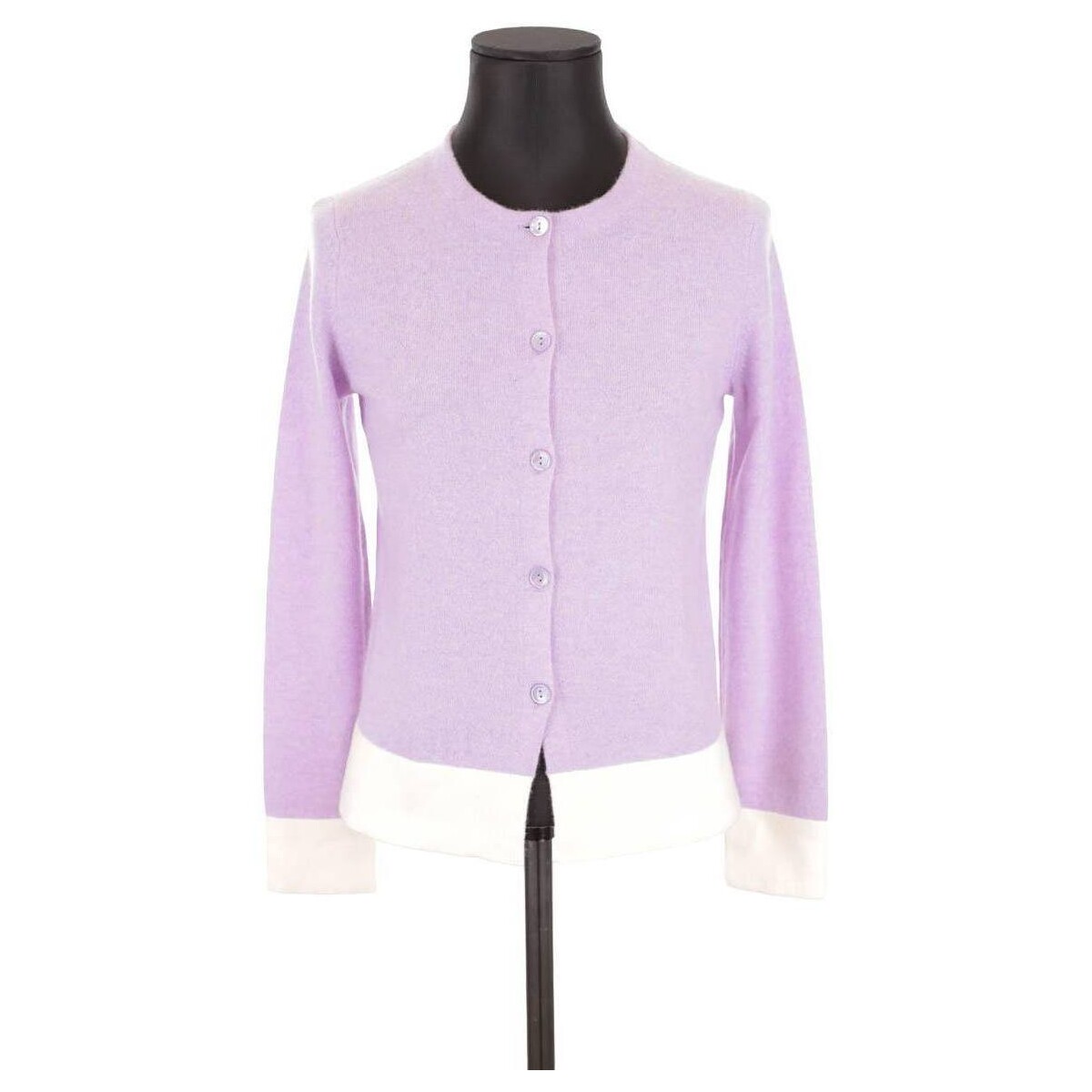 Vêtements Femme Tripack Organic Cotton T-shirt Gilet en cachemire Violet