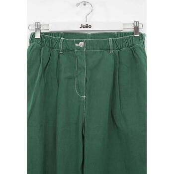 Kenzo Pantalon en coton Vert