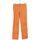 Vêtements Femme Pantalons Stouls Legging en cuir Orange