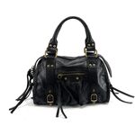 Handbag TORY BURCH Kira Ruched Small Convertible Shoulder Bag 138971 Black 001