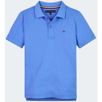 Vêtements Garçon T-shirts & Polos tommy AW0AW11333 Hilfiger  Bleu
