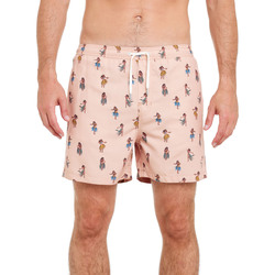 Flamingo Land print shorts