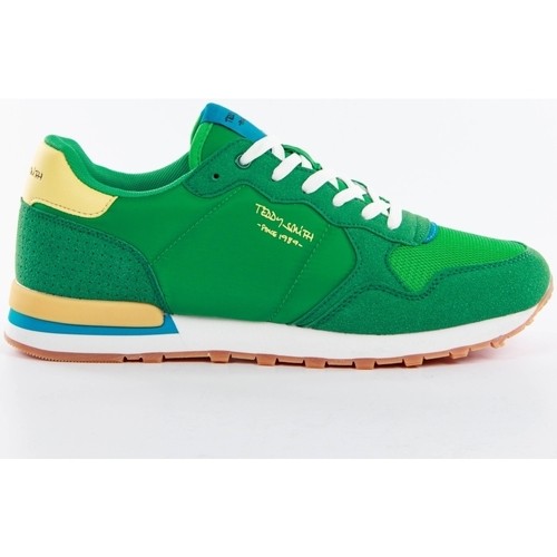 Chaussures Homme Baskets basses Teddy Smith Essential Vert