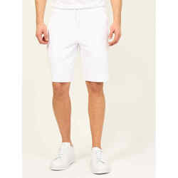 Vêtements Homme Shorts / Bermudas EAX Short homme AX en polaire avec cordon de serrage Blanc