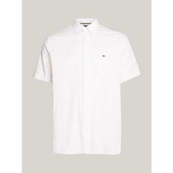 Vêtements Homme Chemises manches longues Tommy Hilfiger Chemise  blanche Blanc
