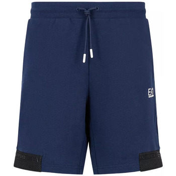 Vêtements Homme Shorts / Bermudas emporio armani panelled lace up trainers itemni Short Bleu