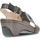 Chaussures Femme Hauteur de jambes cm Comfort Class SANDALE ORTHOPÉDIQUE CONFORT CLASSE 834 LARGEUR ADAPTABLE Noir