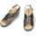Chaussures Femme Hauteur de jambes cm Comfort Class SANDALE ORTHOPÉDIQUE CONFORT CLASSE 834 LARGEUR ADAPTABLE Noir