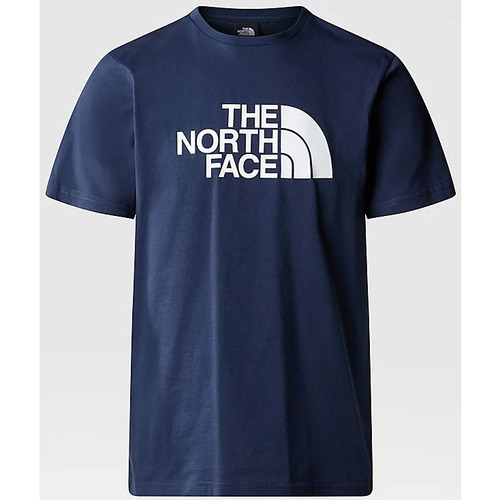 Vêtements Homme T-shirts manches courtes The North Face - M S/S EASY TEE Marine