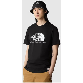 Vêtements Homme T-shirts manches courtes The North Face - M BERKELEY CALIFORNIA S/S TEE IN SCRAP Noir
