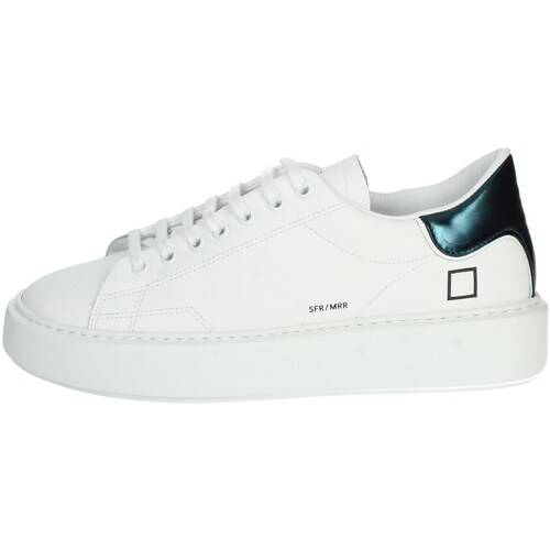 Chaussures Femme Baskets montantes Date W391-SF-MR-WL Blanc