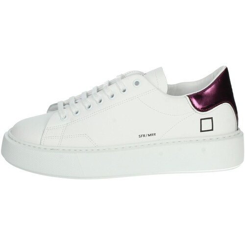 Chaussures Femme Baskets montantes Date W391-SF-MR-IP Blanc