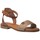 Chaussures Femme Sandales et Nu-pieds Rks 3052 Marron