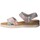 Chaussures Femme Sandales et Nu-pieds Rks 4265 Blanc