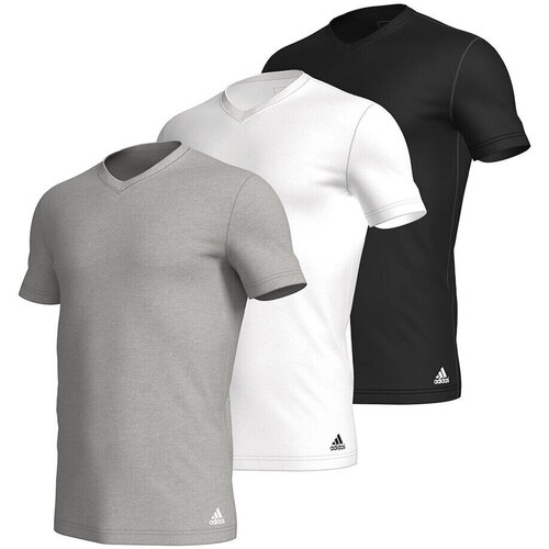Vêtements Homme T-shirts manches courtes adidas Originals Lot de 3 tee-shirts homme Active Core Cotton  Sport Gris