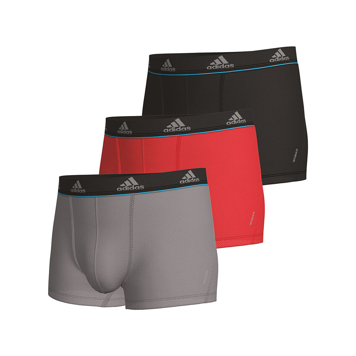 Sous-vêtements Homme Boxers adidas Originals Lot de 3 boxers homme Active Micro Mesh  Sport Noir