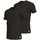 Vêtements Homme T-shirts manches courtes adidas Originals Lot de 2 tee-shirts homme Active Flex Cotton  Sport Noir