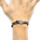 Montres & Bijoux Homme Bracelets Anchor & Crew Bracelet Windsor Argent Et Corde Vert