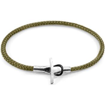 bracelets anchor & crew  bracelet cambridge argent et corde 