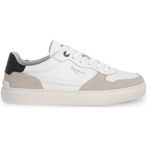 Chaussures Homme Baskets mode Pepe jeans CAMDEN STREET M Blanc