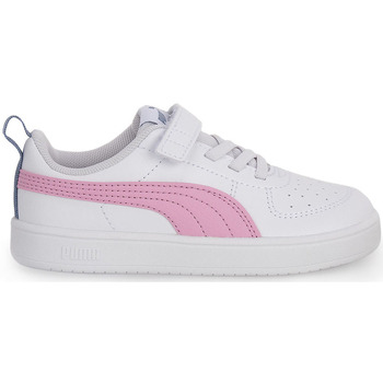 Chaussures Fille Baskets mode BLACK Puma 28 RICKIE AC INF Blanc