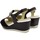 Chaussures Femme Sandales et Nu-pieds Piesanto 200350 Noir
