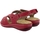 Chaussures Femme Sandales et Nu-pieds Piesanto 200907 Rouge