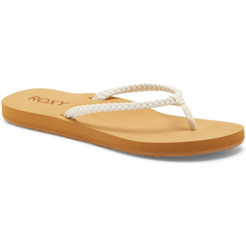 Chaussures Fille Tongs Roxy Costas Blanc