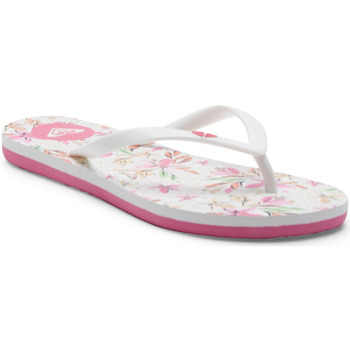 Chaussures Fille Tongs Roxy By The Sea Blanc