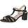Chaussures Femme Sandales et Nu-pieds Caprice Sandale talon Noir Noir