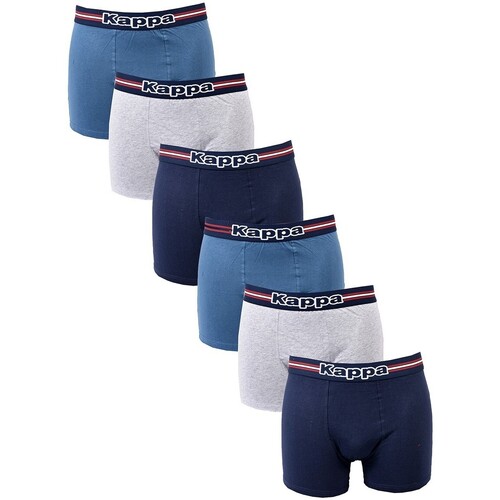 Sous-vêtements Homme Boxers Kappa Pack de 6 2230 Multicolore