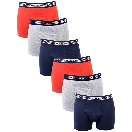 Sous-vêtements Homme Boxers Kappa Pack de 6 2330 Multicolore