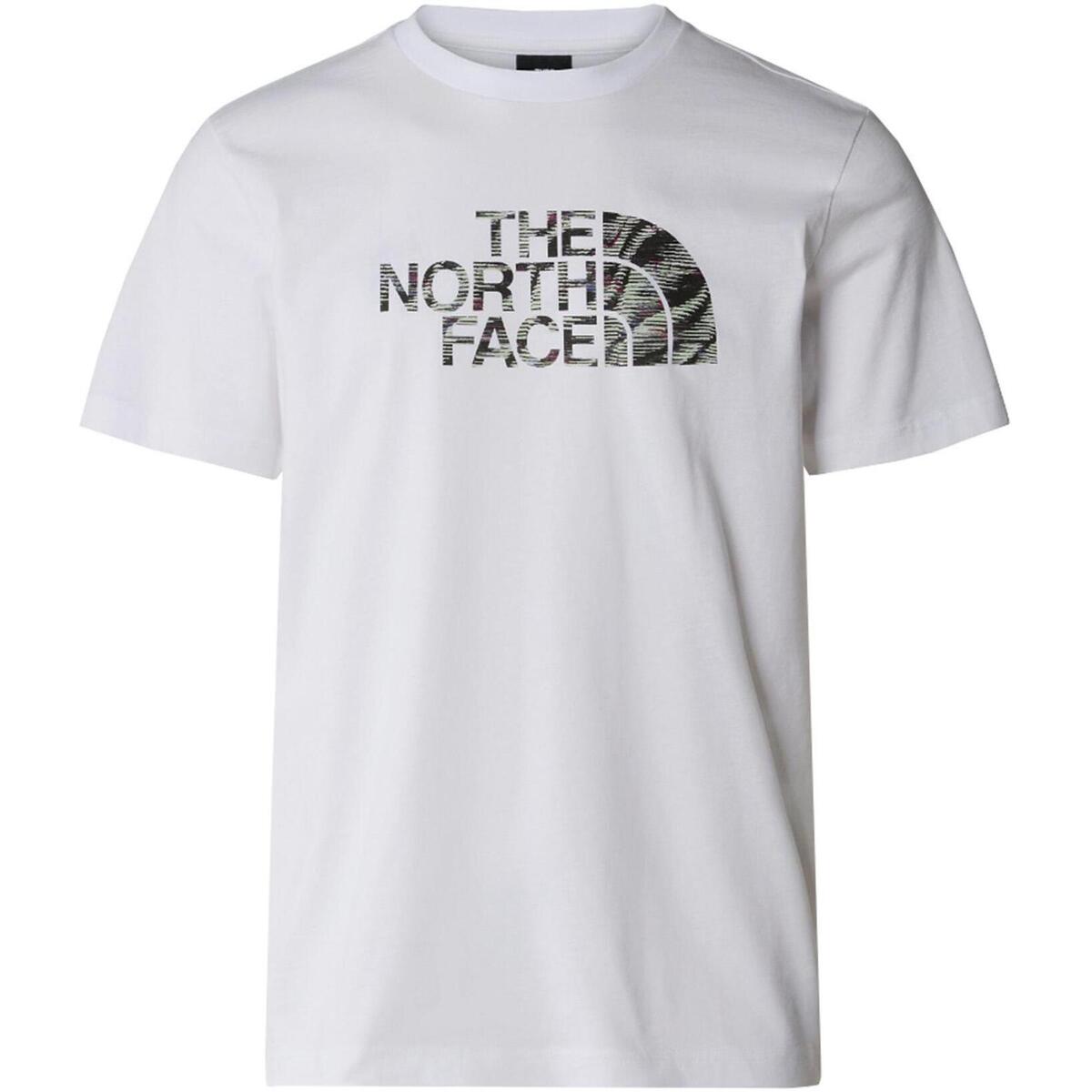 Vêtements Homme T-shirts manches courtes The North Face M s/s easy tee Blanc
