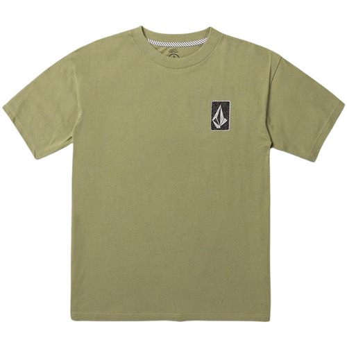 Vêtements Homme T-shirts manches courtes Volcom Camiseta  Skate Vitals Originator - Thyme Green Vert