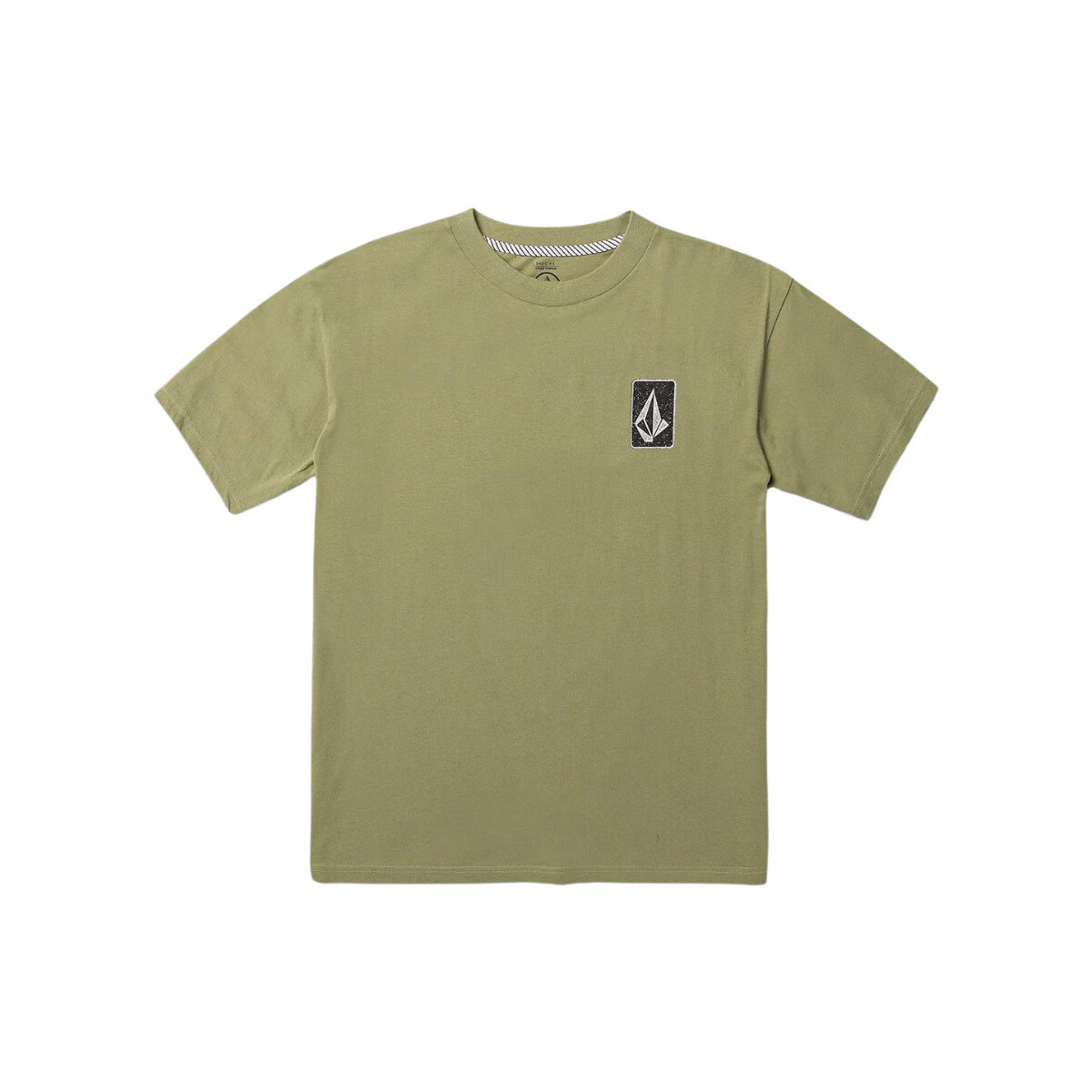 Vêtements Homme Chemises manches courtes Volcom Camiseta  Skate Vitals Originator - Thyme Green Vert