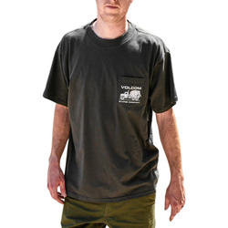 Vêtements Homme Chemises manches courtes Volcom Camiseta  Skate Vitals Grant Taylor SS1 - Stealth Gris