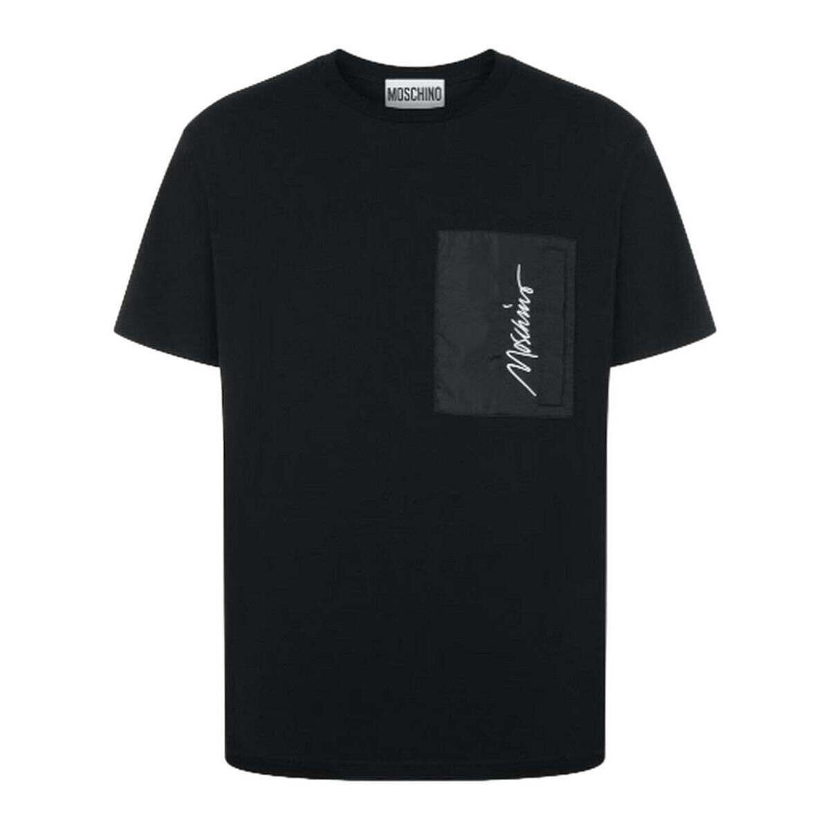 Vêtements Homme T-shirts manches T-Shirt Moschino  Noir