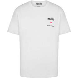 Vêtements Homme T-shirts manches courtes Moschino  Blanc