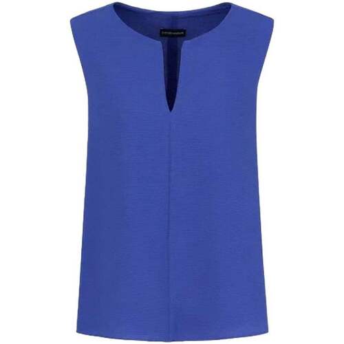 Vêtements Femme Débardeurs / T-shirts sans manche Emporio Armani Cate Bleu