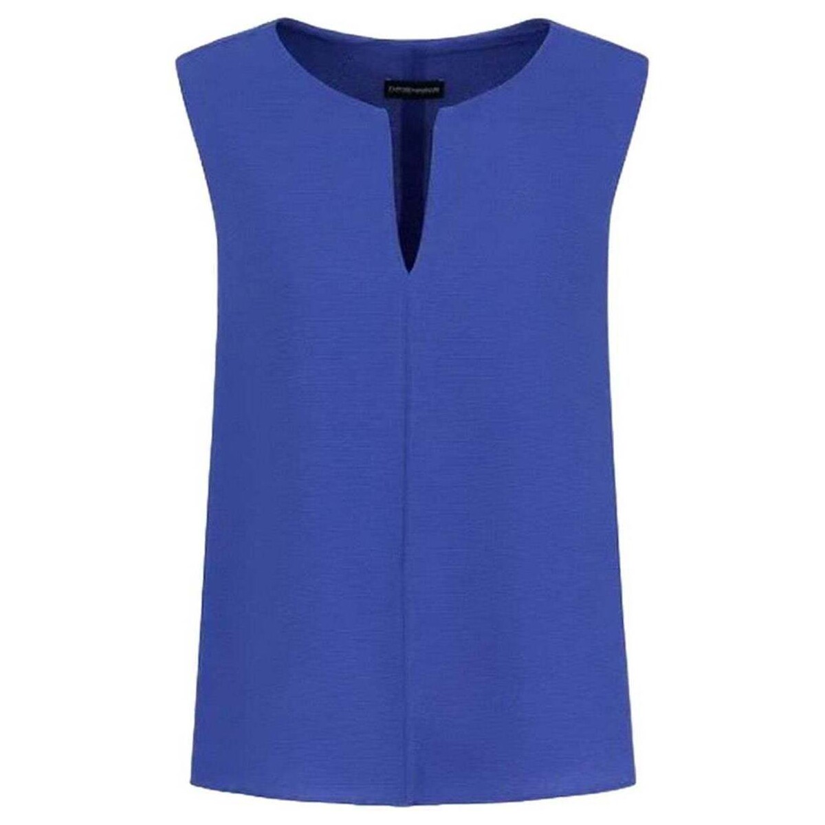 Vêtements Femme Débardeurs / T-shirts sans manche Emporio Armani  Bleu