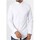 Vêtements Homme Chemises manches longues Kebello Chemise Slim Fit Blanc H Blanc